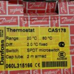 Danfoss thermostat CAS178 part number 060L315166