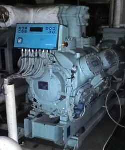 2 pc Sabroe SMC 112L compressor blocks 1997