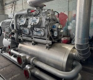 Brand new never installed Sabroe Chill pack based on SMC116L compressor